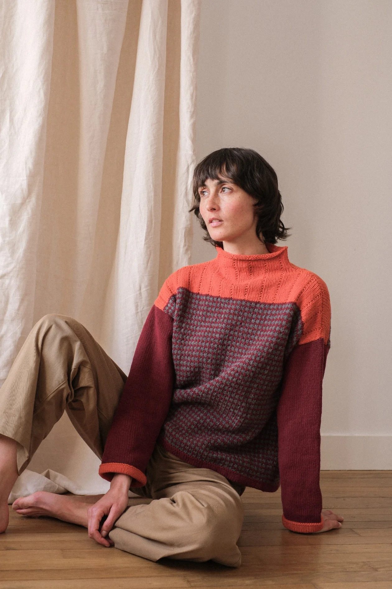 livre mailles nordiques de frederique alexandre laines lang yarns