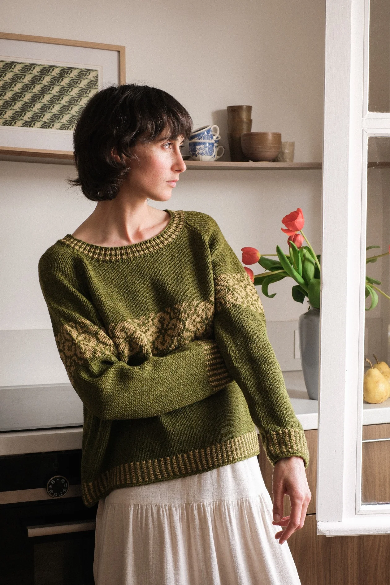 livre mailles nordiques de frederique alexandre laines lang yarns