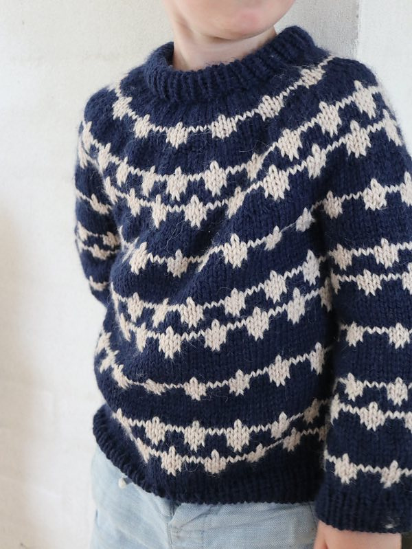 Pull Siw de KnitAmore en laine Carpe Diem de Lang Yarns