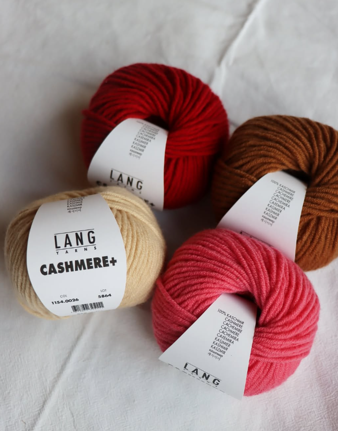 cashmere + lang yarns