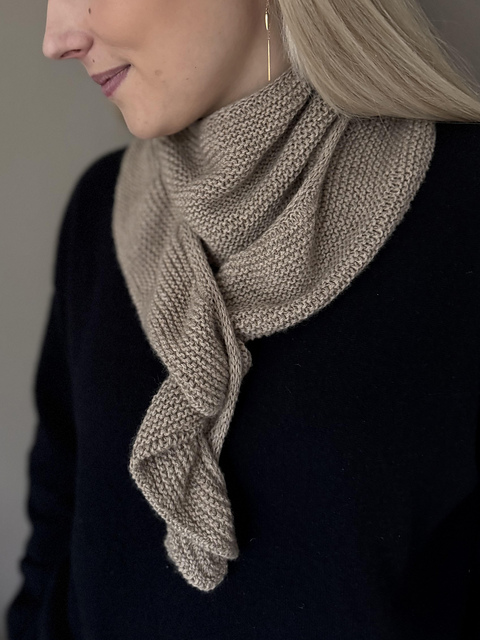 my wave scarf norgardknitters