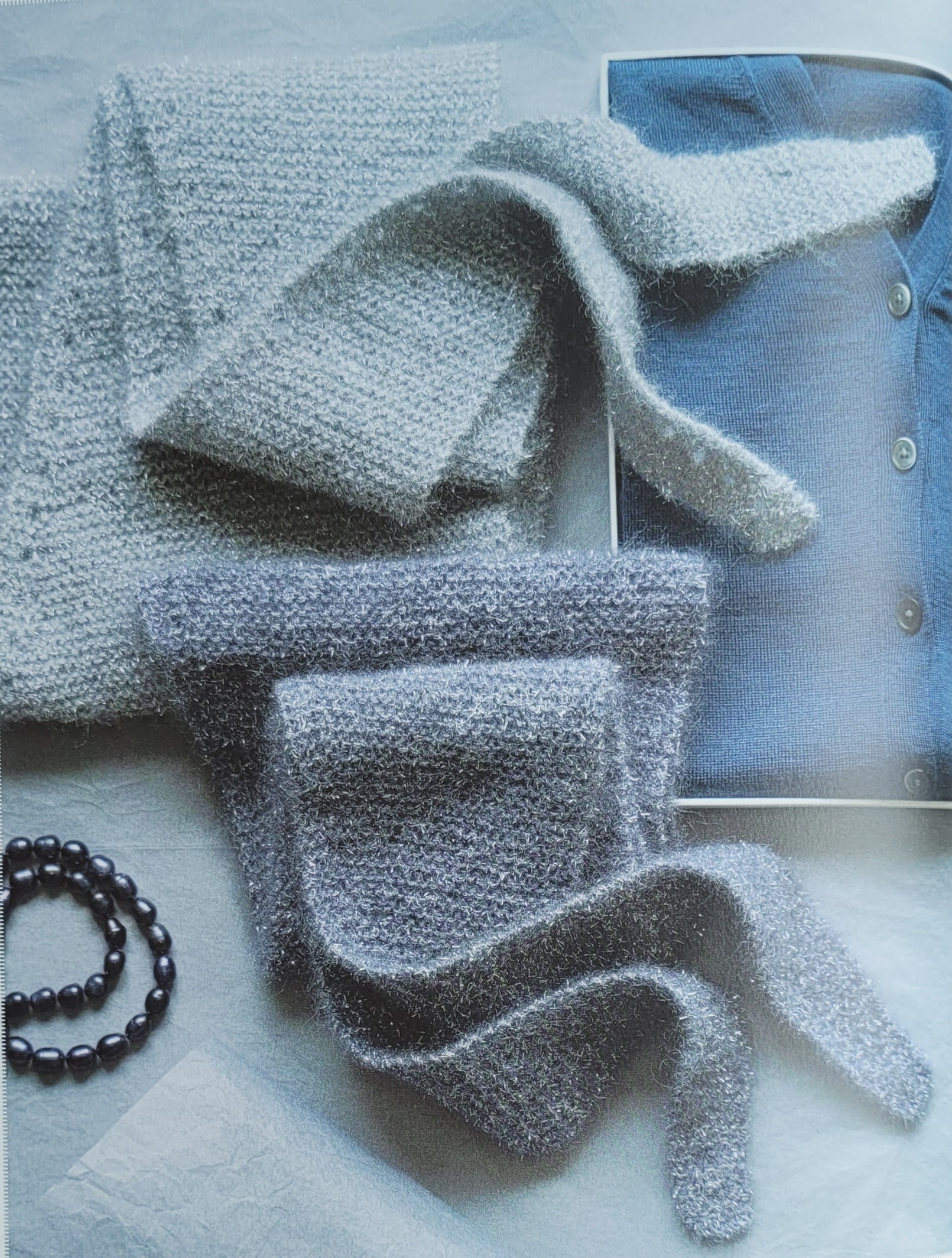 Livre accessoires à tricoter frédérique alexandre laines lang Yarns Editions Marie Claire