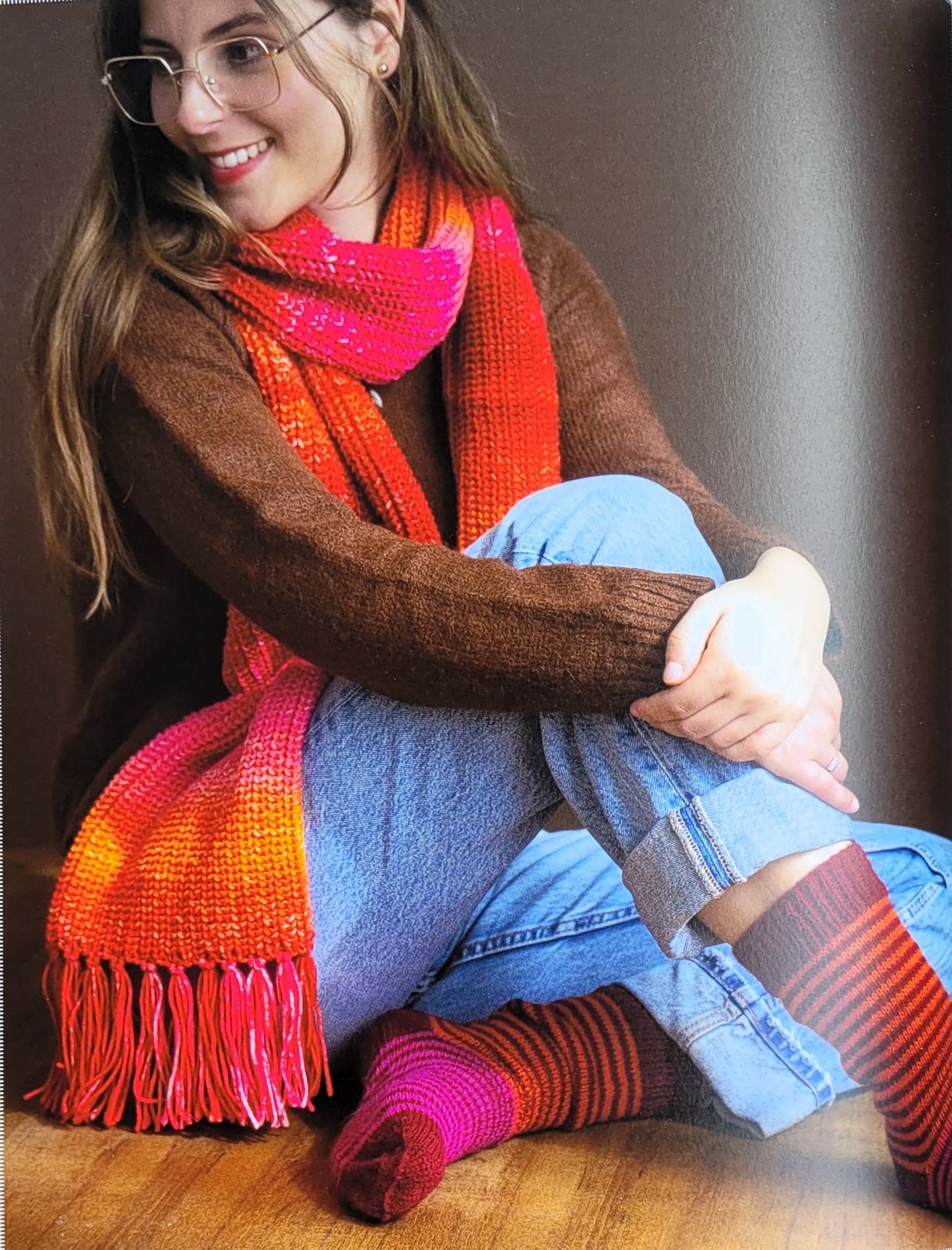 Livre accessoires à tricoter frédérique alexandre laines lang Yarns Editions Marie Claire