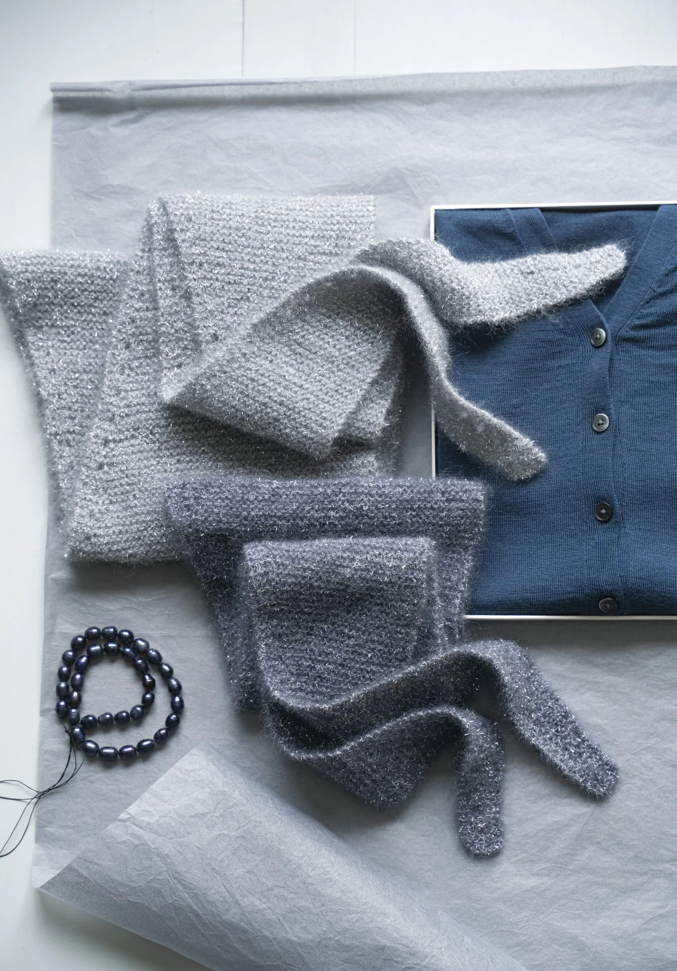 Livre accessoires à tricoter frédérique alexandre laines lang Yarns Editions Marie Claire