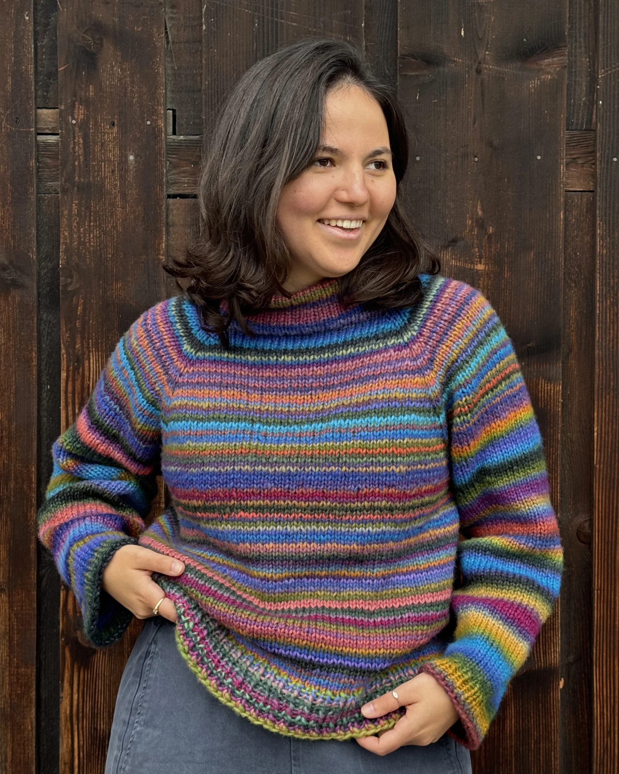 Pull How to Raglan laine Cloud Lang Yarns