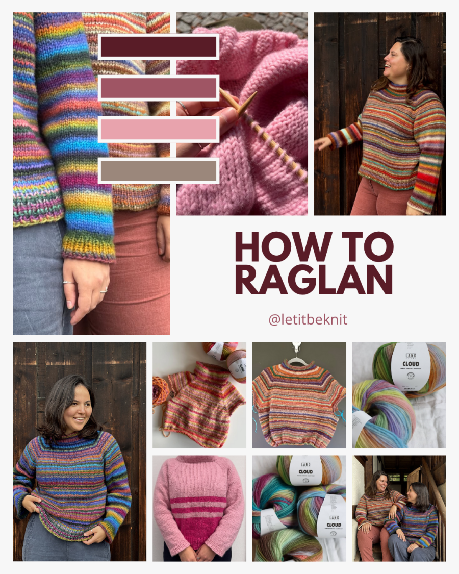 pull how to raglan letitbeknit