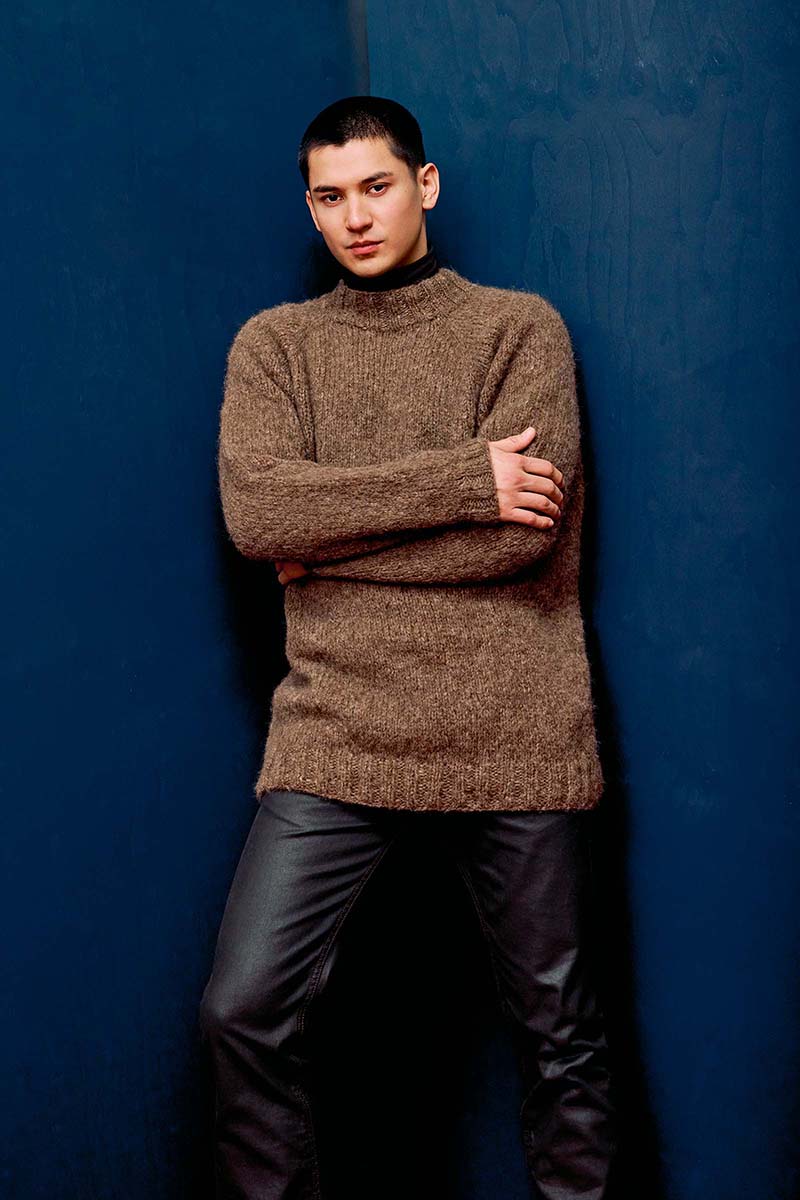 Pull 241 catalogue Lang Yarns Punto 89 Baby Lama