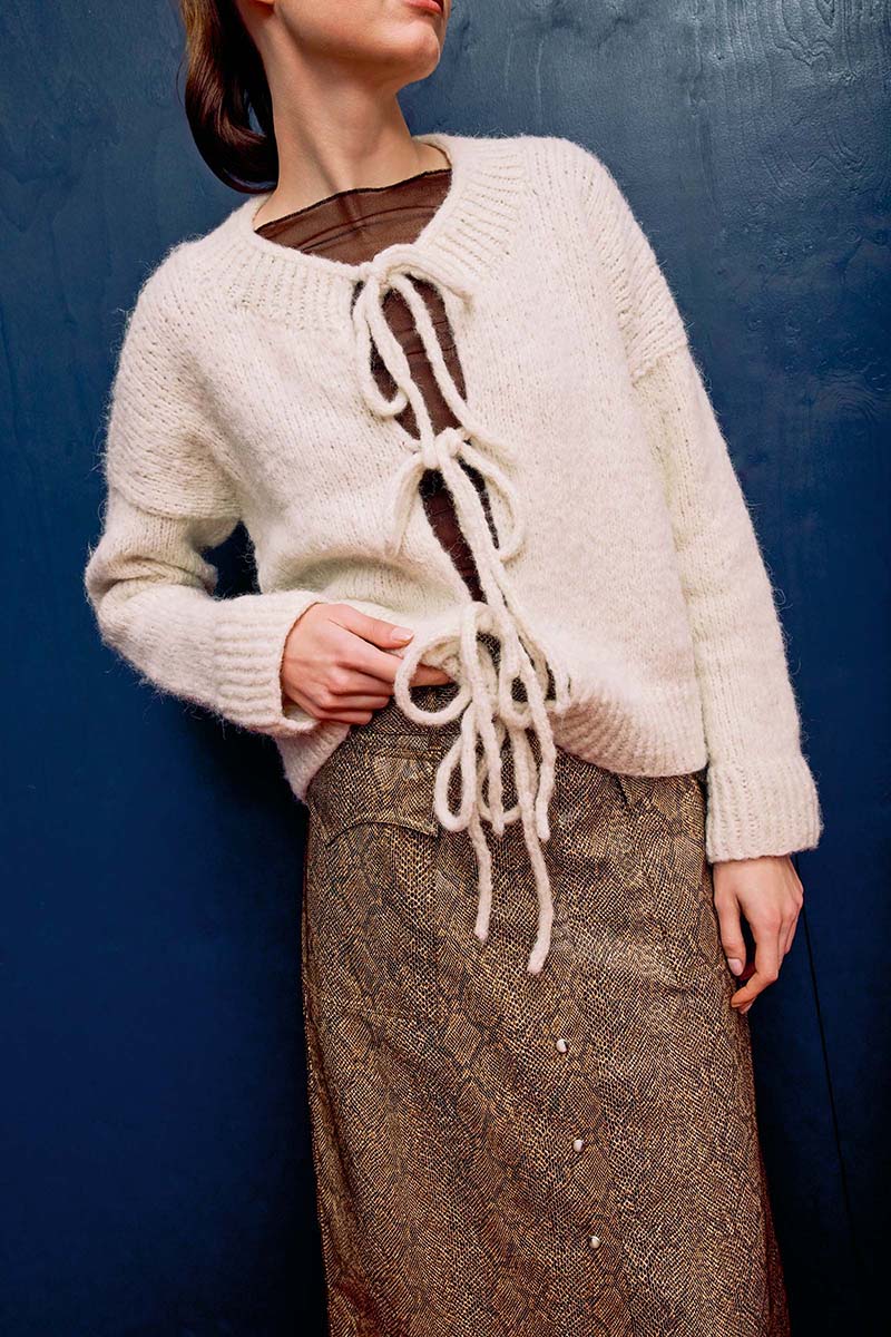 Gilet 247 catalogue Lang Yarns Punto 89 Baby Lama