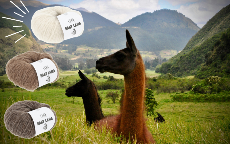 laine de lama baby lama lang yarns