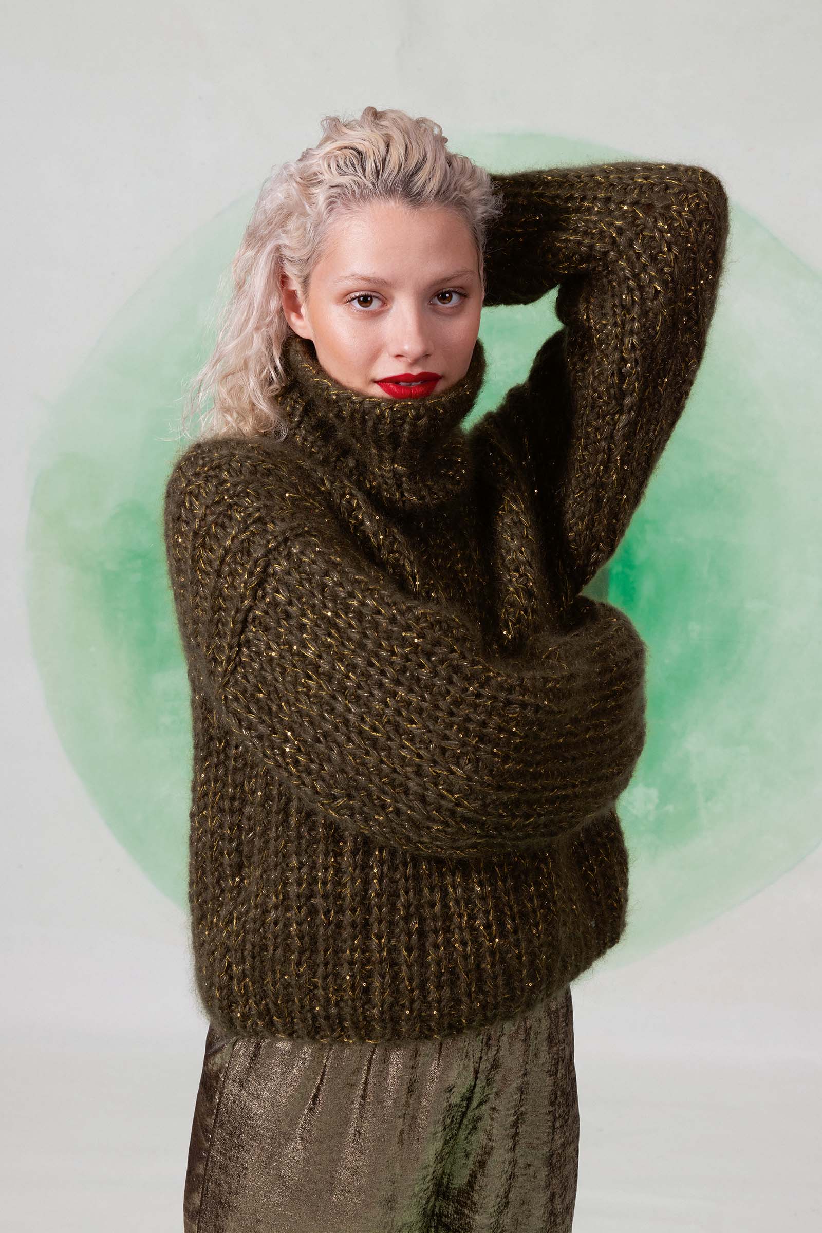 Pull 44 du catalogue Lang Yarns FAM 282 Collection