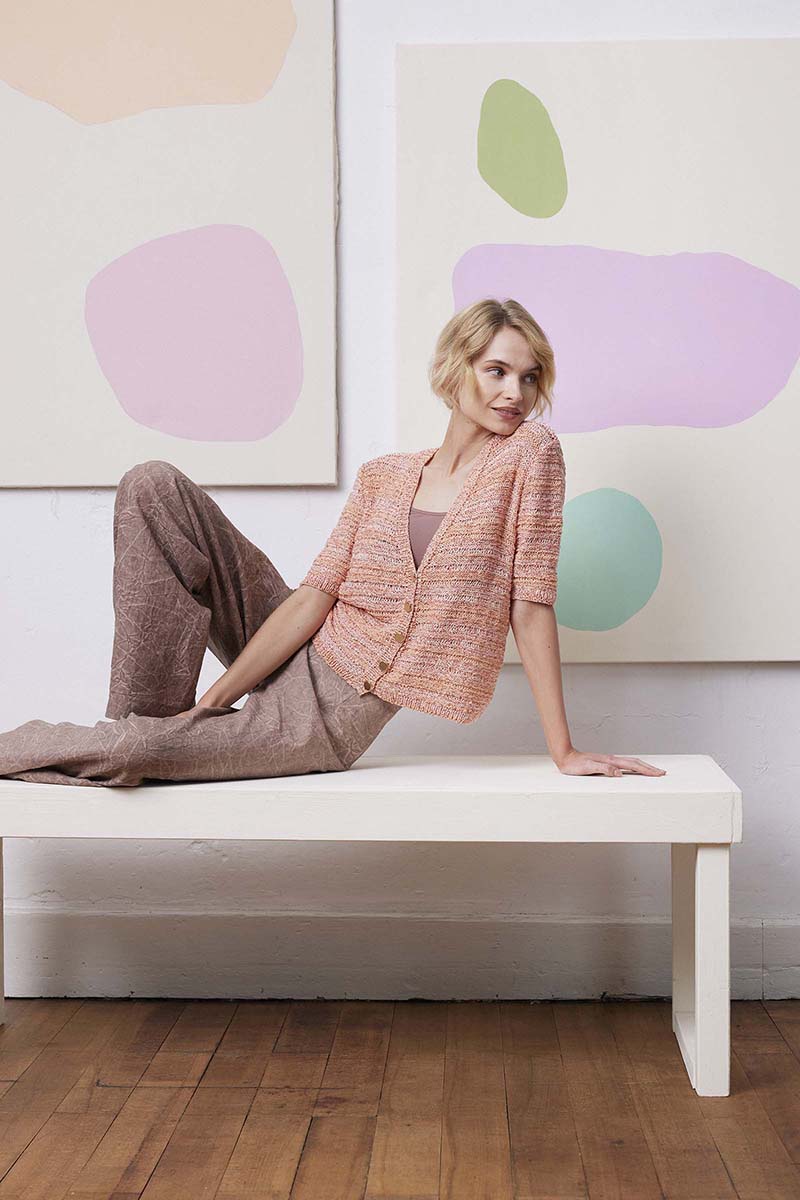 Gilet 7 du catalogue Lang Yarns FAM 288 Collection