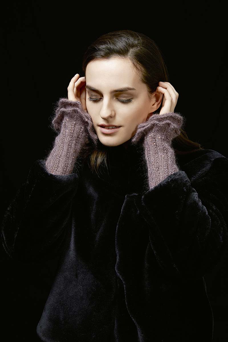 Manchettes 1 du flyer Mohair Fancy Lang Yarns