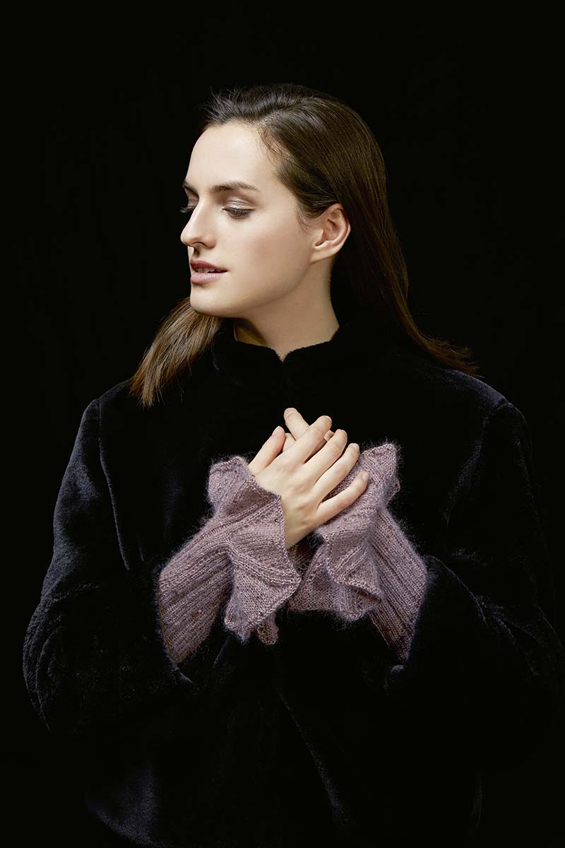 Manchettes 2 du flyer Mohair Fancy Lang Yarns