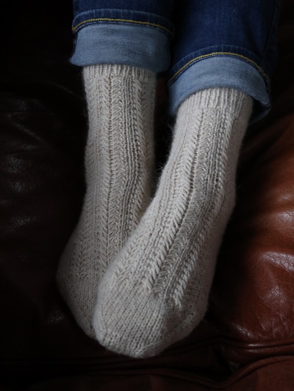 Chaussettes Callie laines lang yarns de knitamore