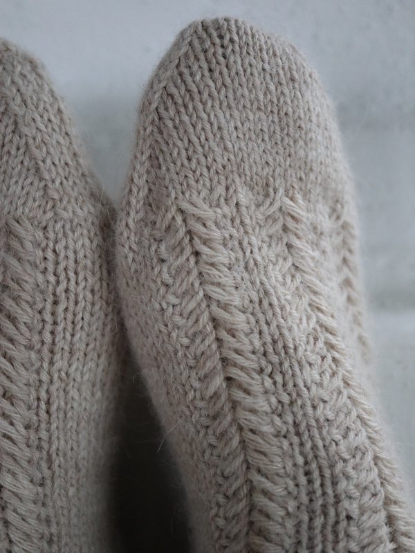 Chaussettes Callie laines lang yarns de knitamore