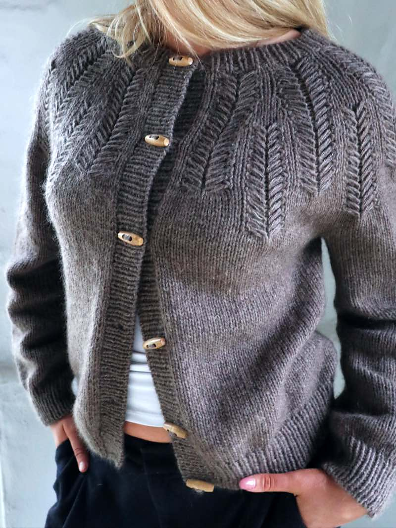 Cardigan Callie Knitamore laine Lang Yarns