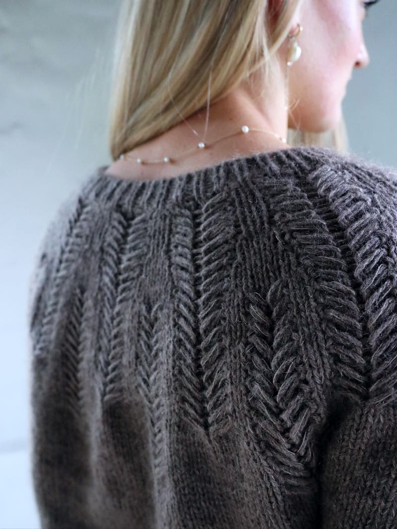 Cardigan Callie Knitamore laine Lang Yarns