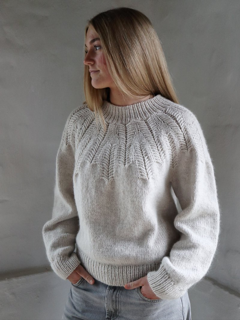 Pull callie de knitamore laines Lang Yarns