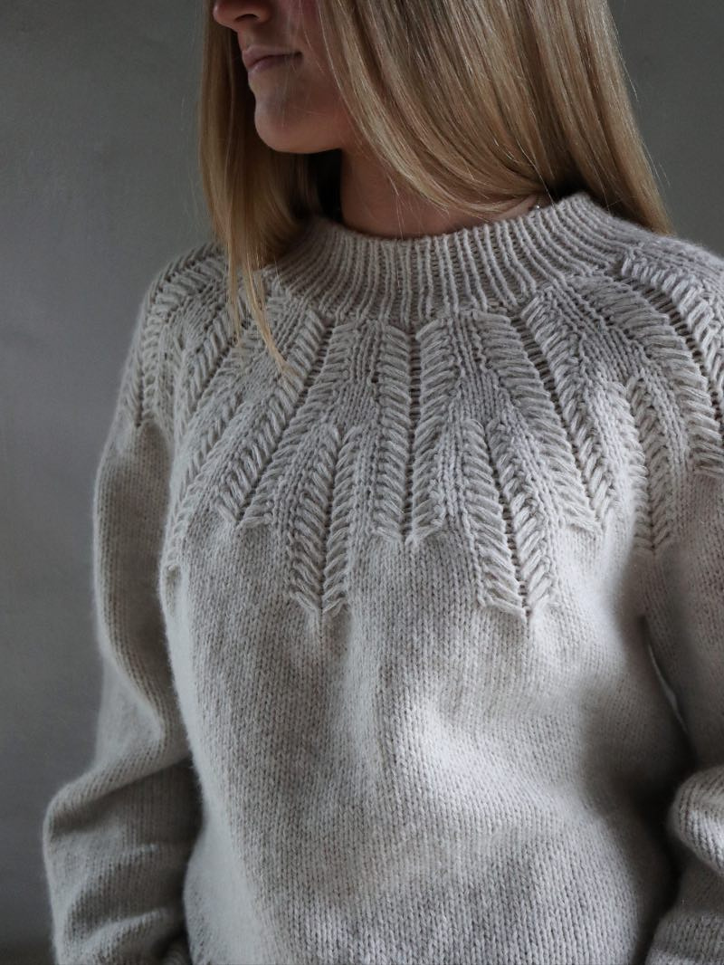 Pull callie de knitamore laines Lang Yarns
