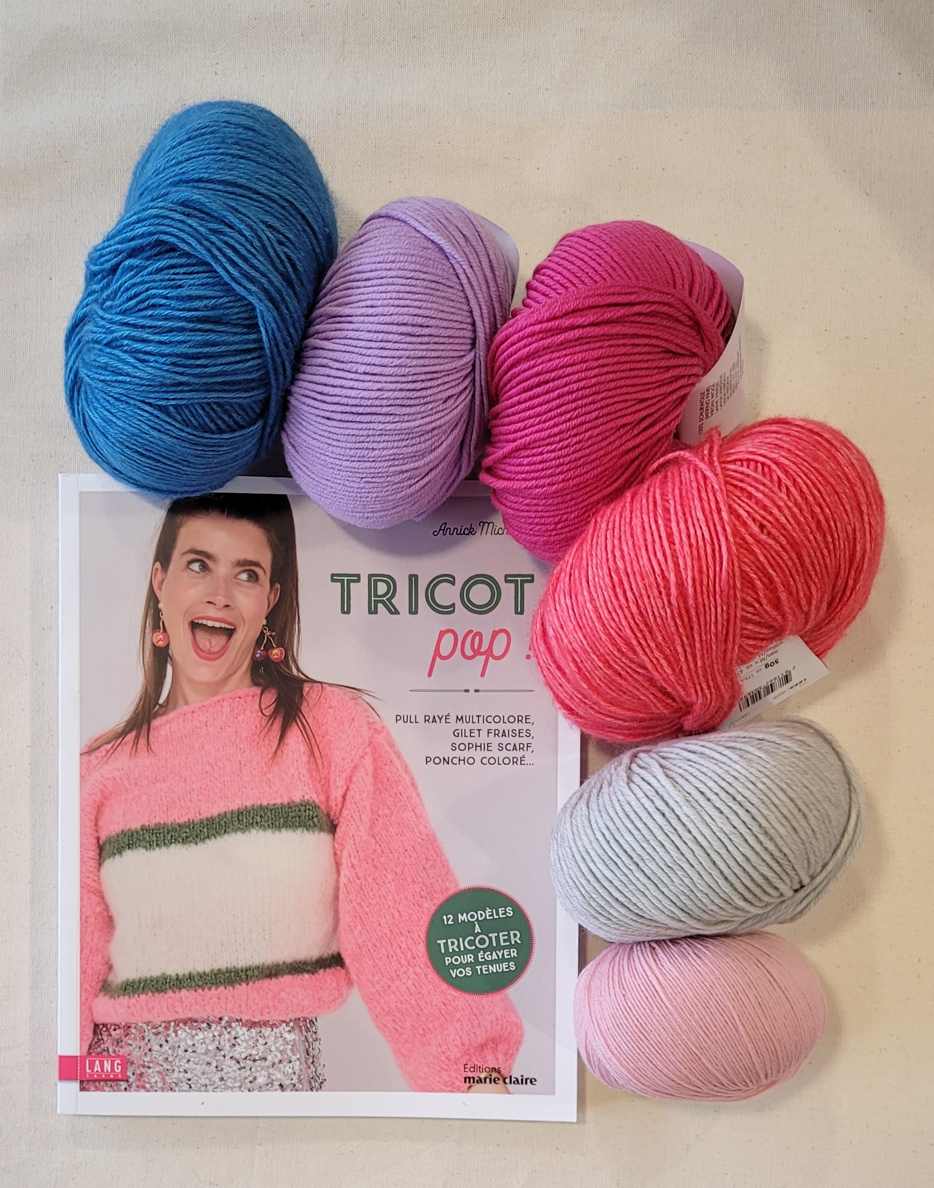 livre tricot pop annick michalon