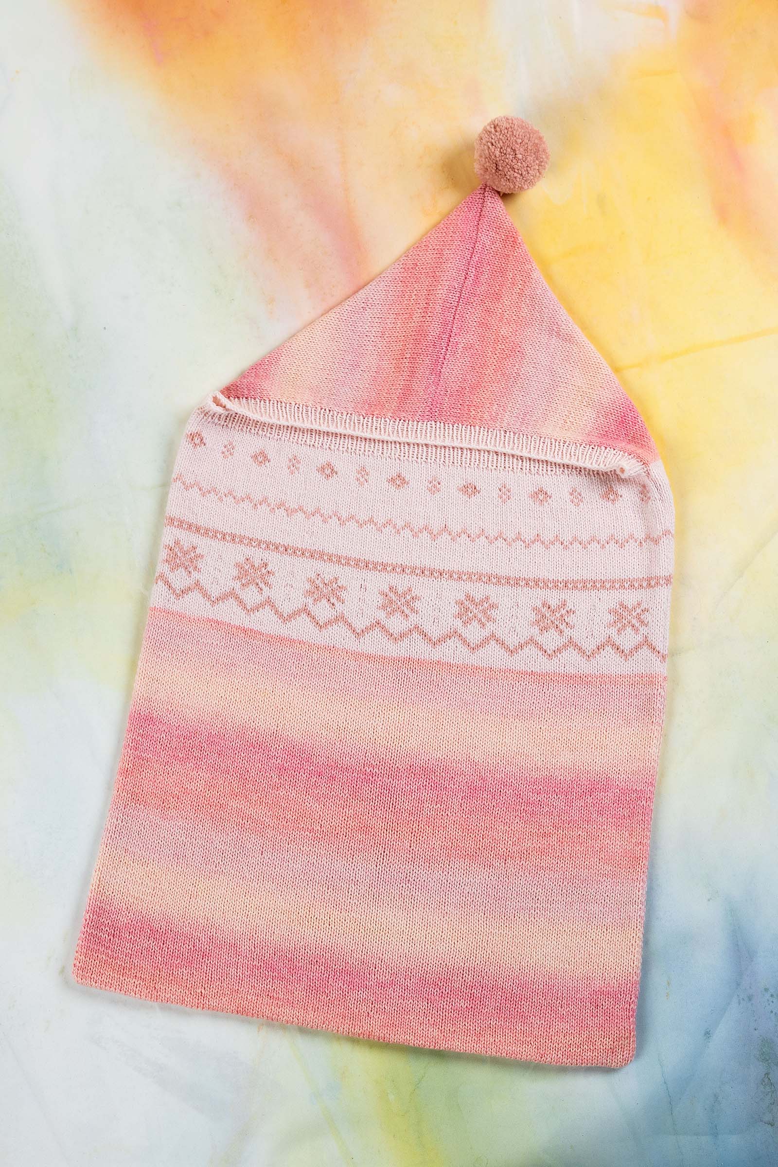 Cocon de naissance n°9 du catalogue Lang Yarns Punto 35