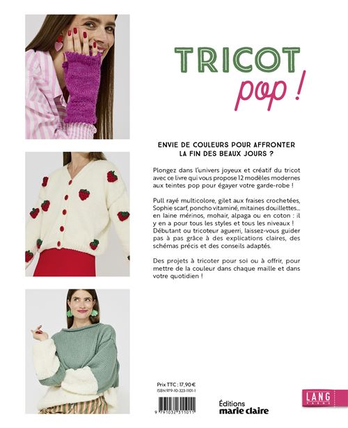 livre tricot pop annick michalon