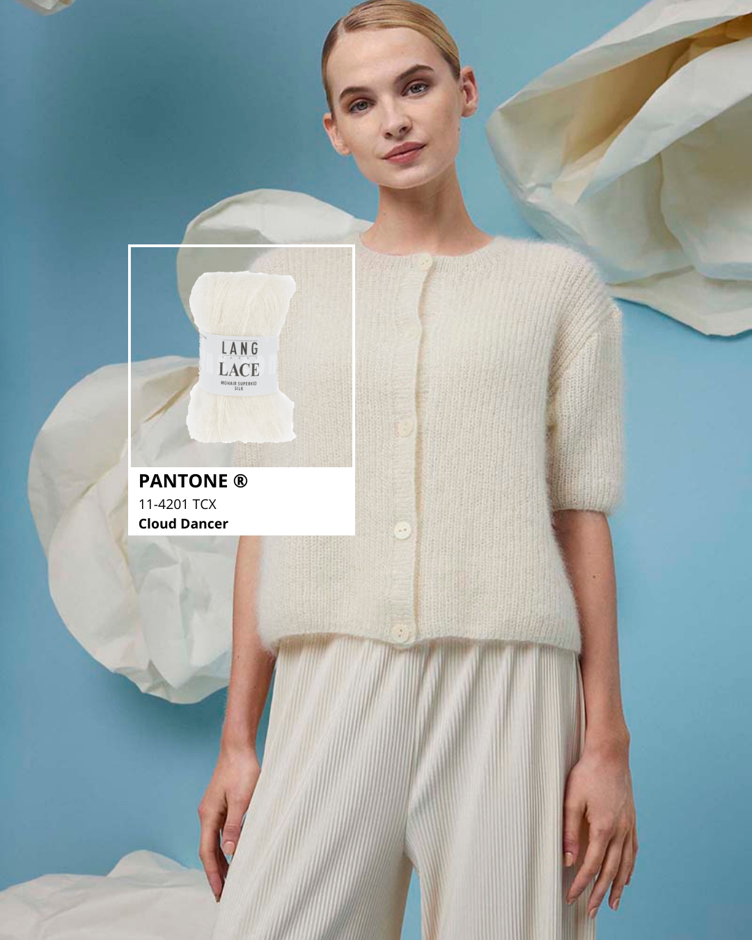 Gilet 48 catalogue Lang Yarns FAM 288 Collection