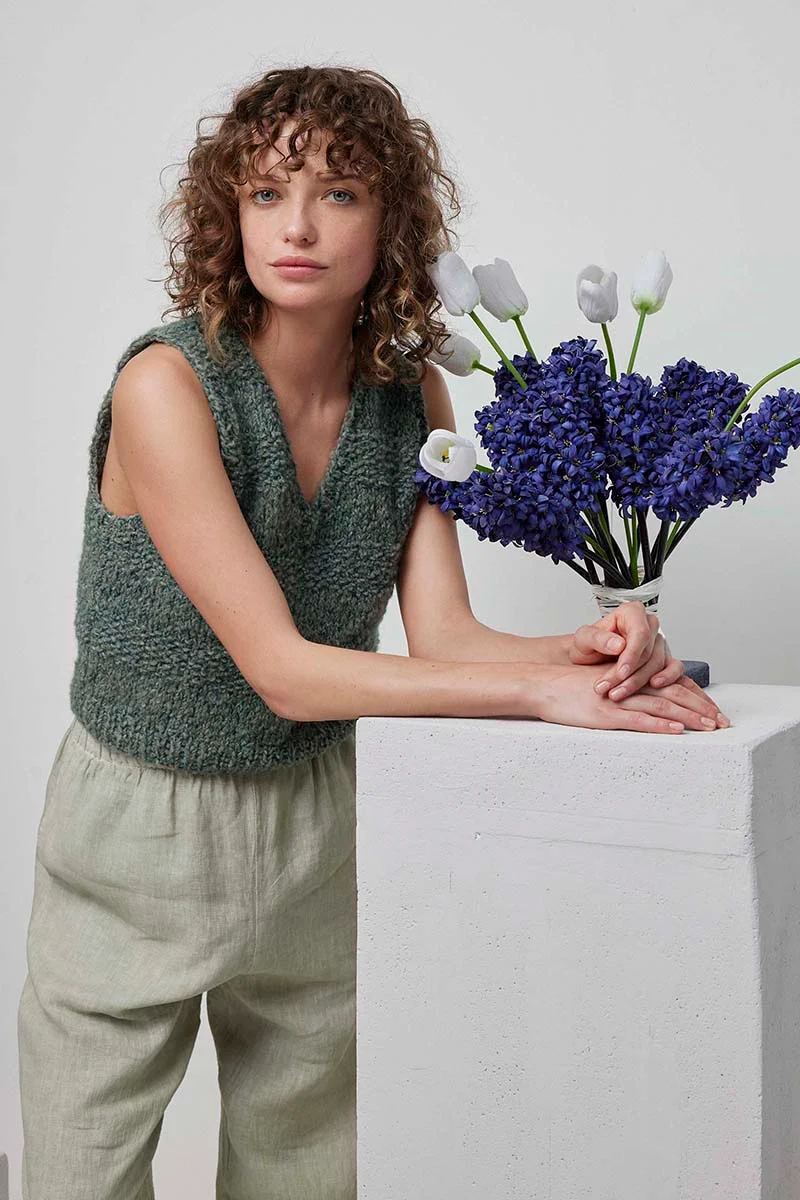 Débardeur 28 catalogue Lang Yarns FAM 288 Collection