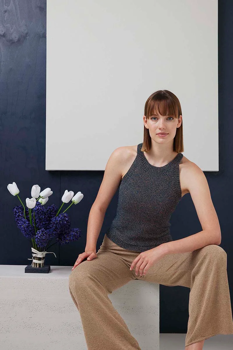 Débardeur 33 catalogue Lang Yarns FAM 288 Collection