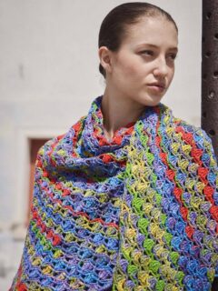 🪅Jamais sans son châle en pointe même pendant les vacances !🪅

Modèle 5 Domenica du catalogue @langyarns_official Punto 91 Colorful.

↔️Châle au crochet de 90 x 200 cm.

🧶Coton Eternity coloris 1174.0007 = 4 pelotes, nouveauté printemps été 2026.

🪡Crochet n°3.5.

Bon lundi !✌️

@langyarns_fr
@langyarns_nl
•
#ladylaine #eternity #châle #chalecrochet #langyarns