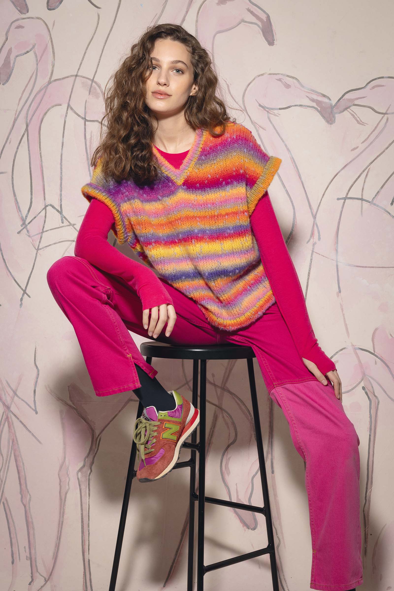 Débardeur 9 catalogue Lang Yarns Punto 73