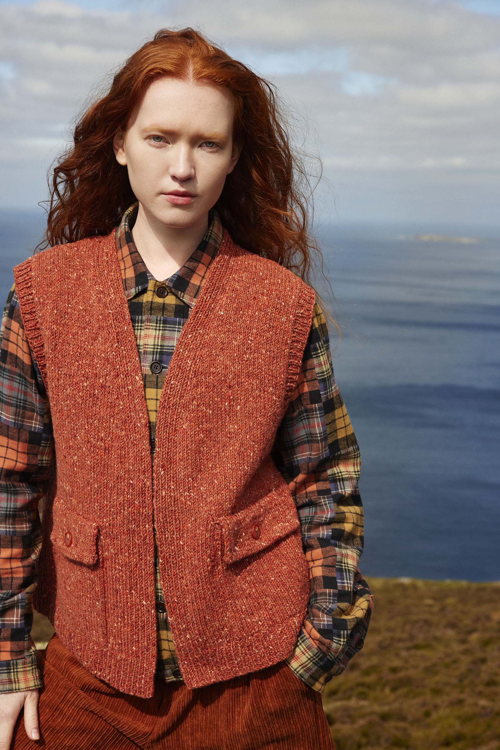 Gilet 85 catalogue Lang Yarns Punto 87