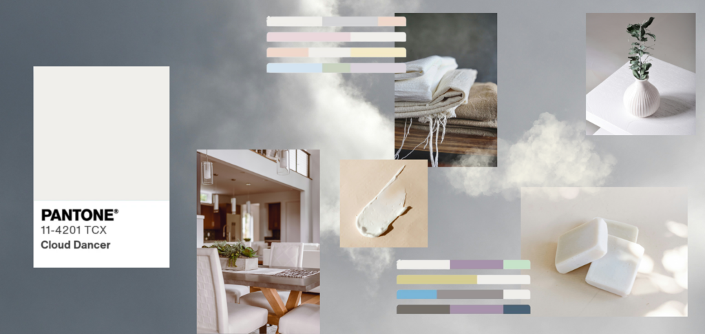 cloud dancer couleur pantone 2026