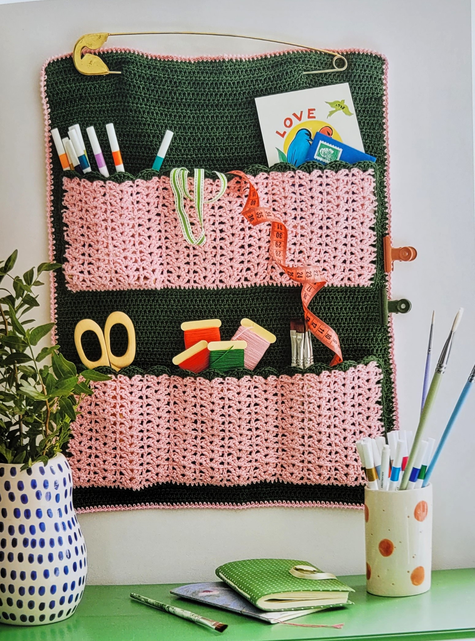 Livre Crochet Home Anaïs Debulois Editions Marie Claire