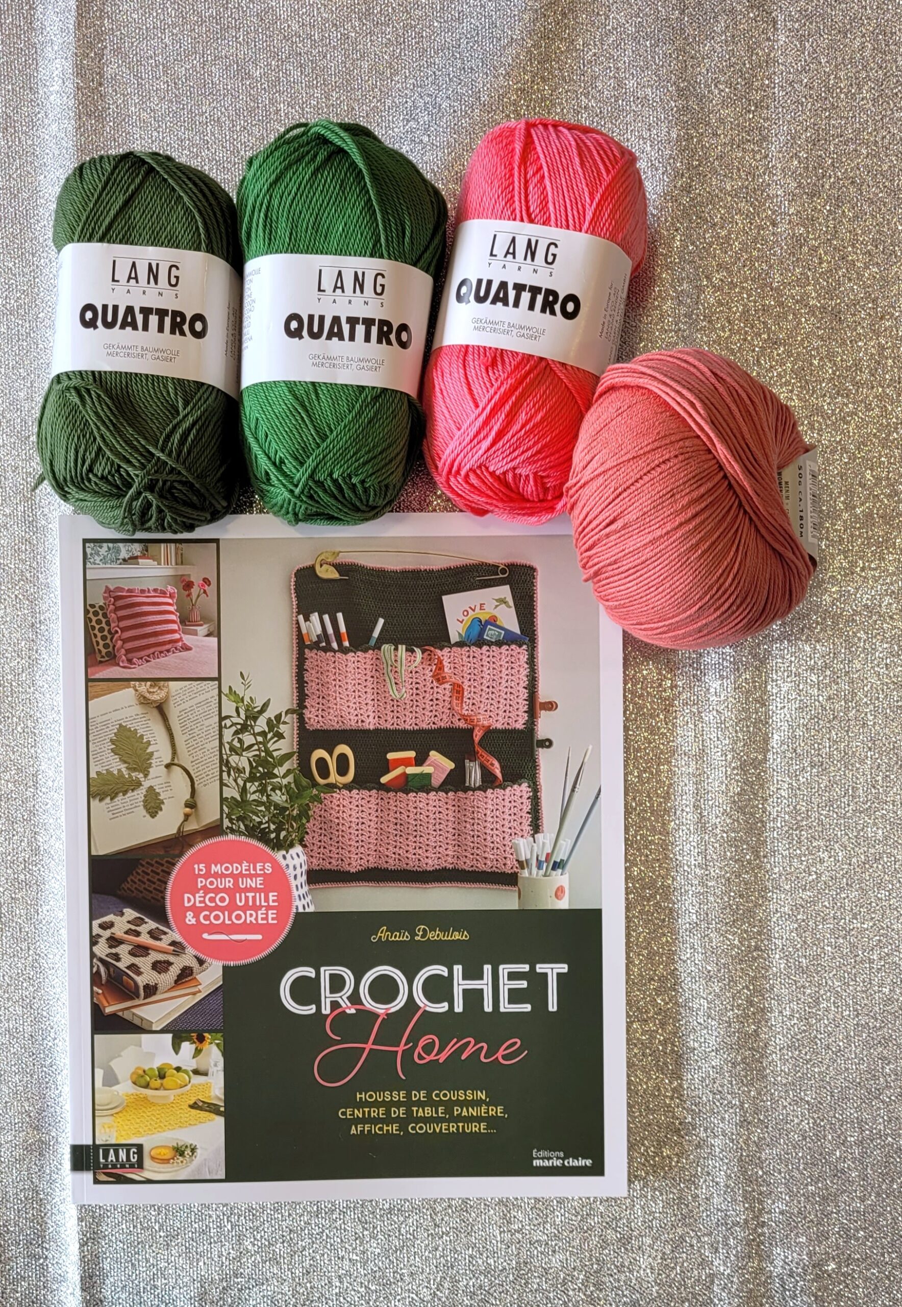 Livre Crochet Home Anaïs Debulois Editions Marie Claire