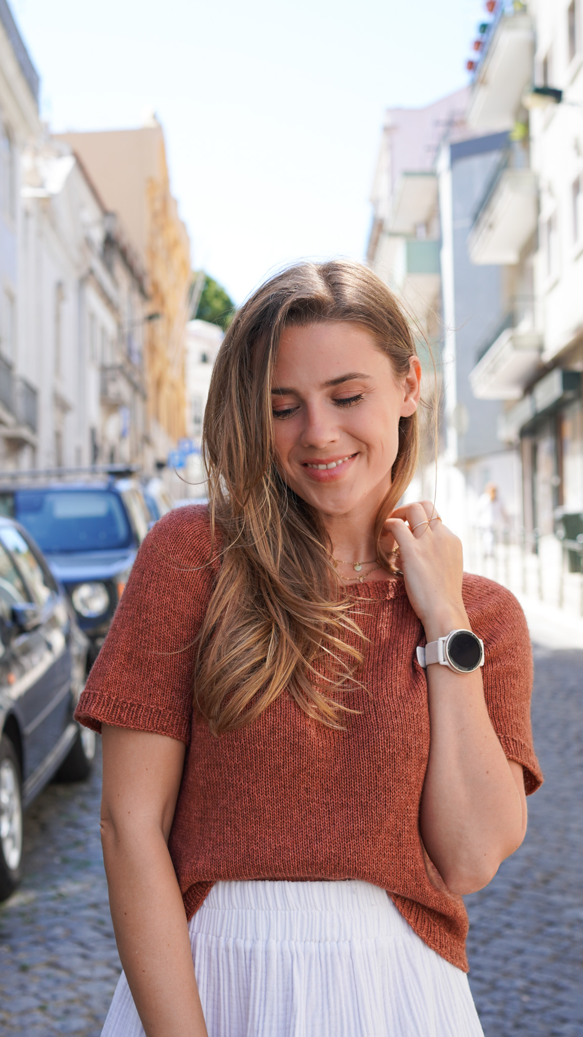 Pull JJ Raglan 2 Judith Jelena laine et coton Vaya Lang Yarns