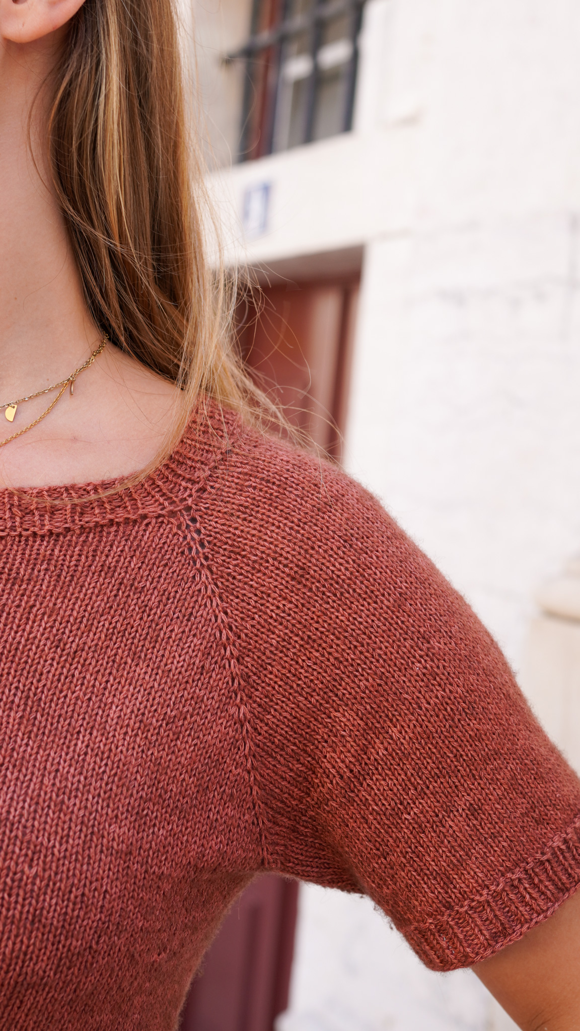 Pull JJ Raglan 2 Judith Jelena laine et coton Vaya Lang Yarns